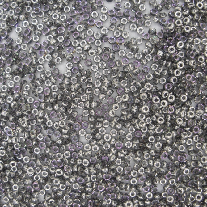 4574 - 10g Size 11/0 Miyuki seed beads in Crystal Vitrail Light