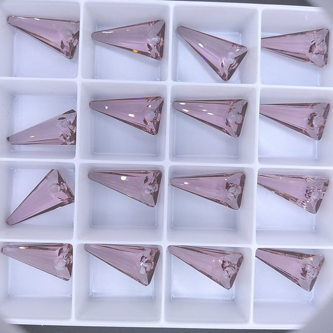 18mm Spike Pendant in Antique Pink (Swarovski) 6480