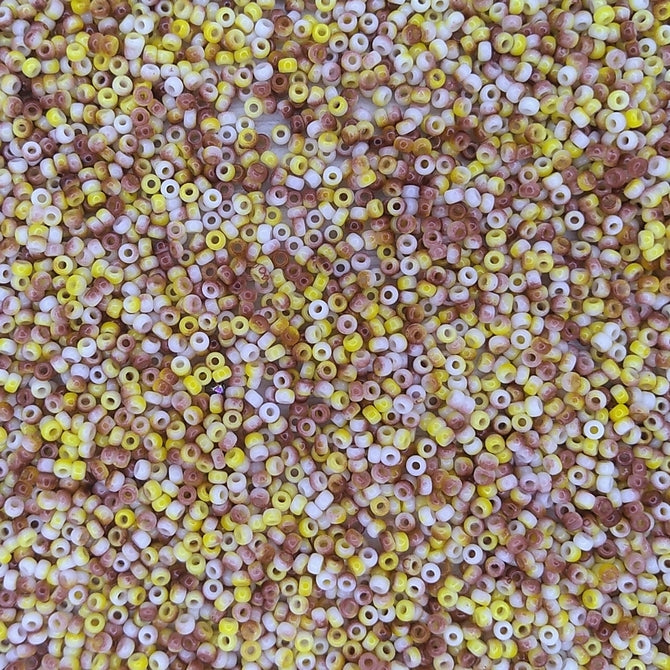 55059 - 50g Size 11/0 Miyuki seed beads in Funky Green