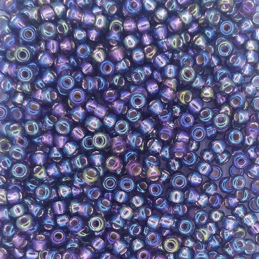 1024 - 50g Size 8/0 Miyuki seed beads in Silver lined Amethyst AB