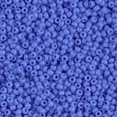 0417L - 10g Size 11/0 Miyuki seed beads in Opaque Periwinkle