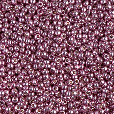 4218 - 10g Size 11/0 Miyuki seed beads in Duracoat Galvanised Dusty Orchid