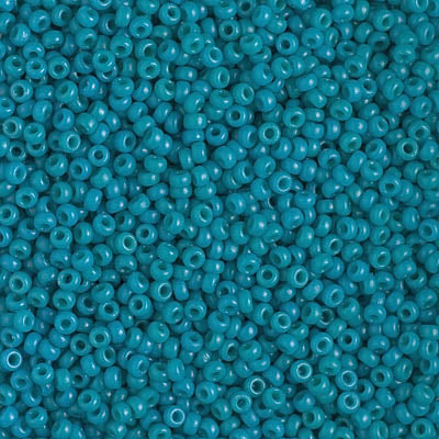 4483 - 50g Size 11/0 Miyuki seed beads in Duracoat Opaque Azure