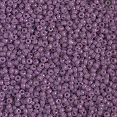 4489 - 50g Size 11/0 Miyuki seed beads in Duracoat Dark Orchid