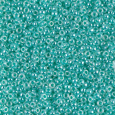 0536 - 10g Size 11/0 Miyuki seed beads in Turquoise Ceylon