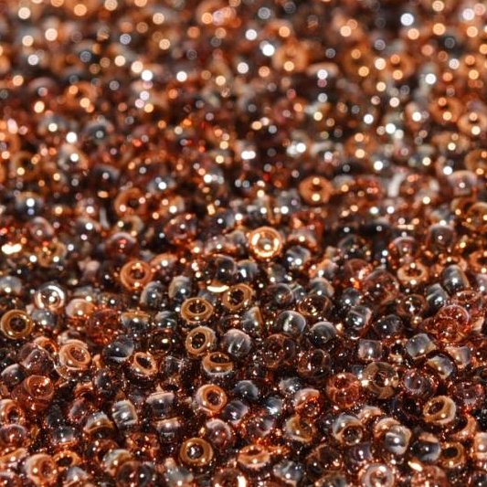 55122 - 10g Size 11/0 Miyuki seed beads in Crystal Sunset