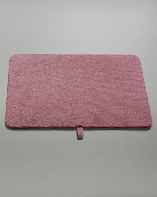 Small Unpadded Bead Mat in Light Rose - Anna