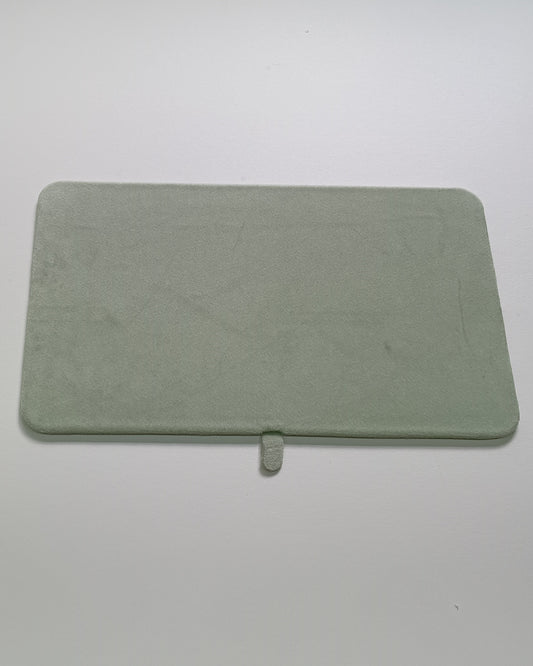 Small Unpadded Bead Mat in Mint - Anna