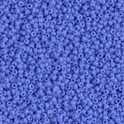 0417L - 5g Size 15/0 Miyuki seed beads in Opaque Periwinkle