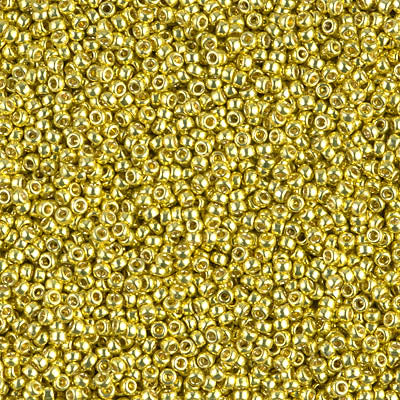 4205 - 5g Size 15/0 Miyuki seed beads in Duracoat Galvanised Zest