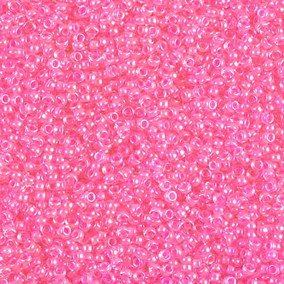 4299 - 5g Size 15/0 Miyuki seed beads in Luminous Cotton Candy