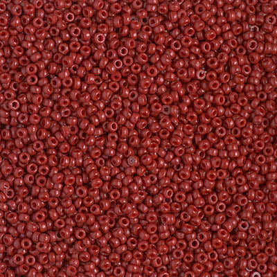 4469 - 5g Size 15/0 Miyuki seed beads in Duracoat Opaque Jujube