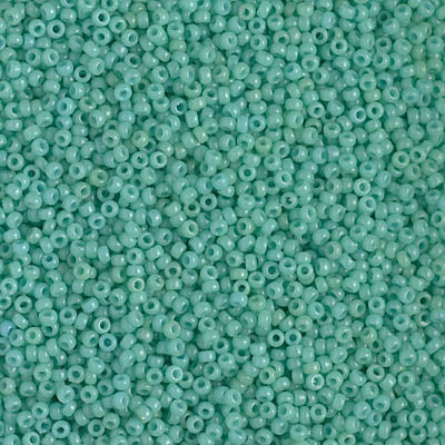 4475 - 5g Size 15/0 Miyuki seed beads in Duracoat Opaque Sea Opal