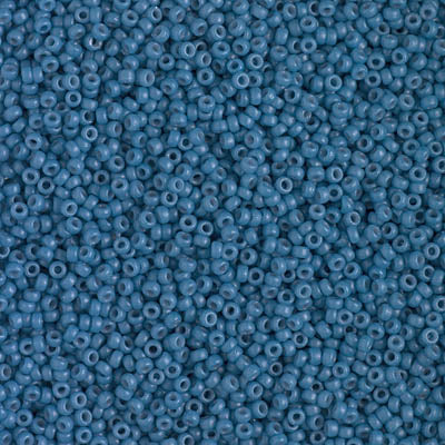 4485 - 25g Size 15/0 Miyuki seed beads in Duracoat Opaque Juniper Berry