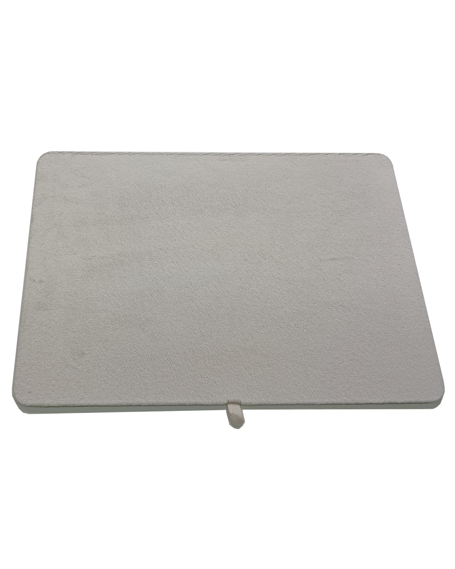 Large Unpadded Bead Mat in Cream - Louisa