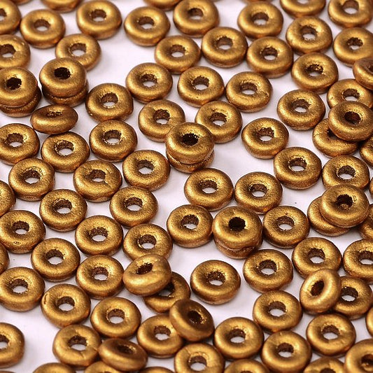 5g O beads in Brass Gold