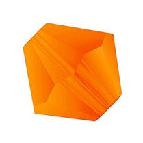 24 x 3mm bicones in Matt Sun (Preciosa)