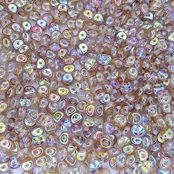 5g x 5mm Es-o beads in Brown Rainbow