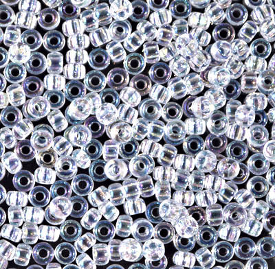 0250 - 10g Size 8/0 Miyuki seed beads in Crystal AB