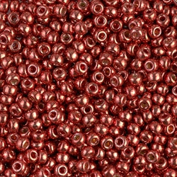 4208 - 10g Size 8/0 Miyuki seed beads in Duracoat Galvanised Berry