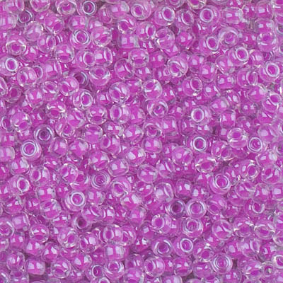 4303 - 10g Size 8/0 Miyuki seed beads in Luminous Plum Crazy