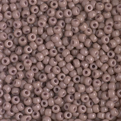 4455 - 10g Size 8/0 Miyuki seed beads in Duracoat Opaque Beige