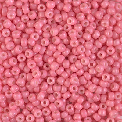 4465 - 10g Size 8/0 Miyuki seed beads in Duracoat Opaque Guava