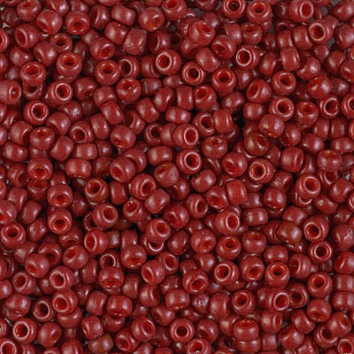 4469 - 10g Size 8/0 Miyuki seed beads in Duracoat Opaque Jujube