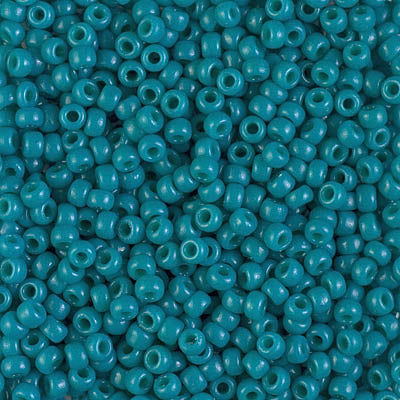 4483 - 10g Size 8/0 Miyuki seed beads in Duracoat Opaque Azure