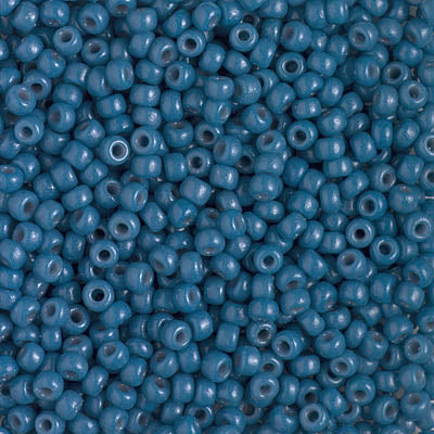 4485 - 10g Size 8/0 Miyuki seed beads in Duracoat Opaque Juniper Berry