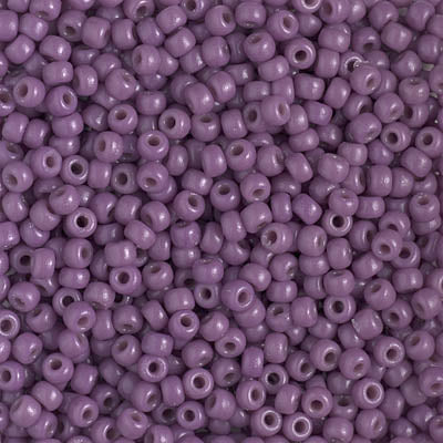 4489 - 10g Size 8/0 Miyuki seed beads in Duracoat Dark Orchid