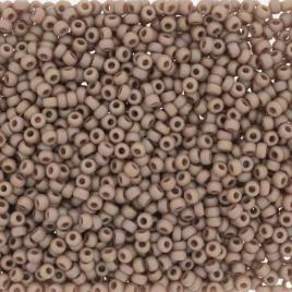 4694 - 10g Size 8/0 Miyuki seed beads in Frost Opaque Glaze Rainbow Lavender