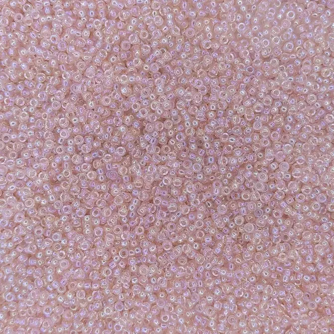 0292 - 50g Size 11/0 Miyuki seed beads in Light Tea Rose AB