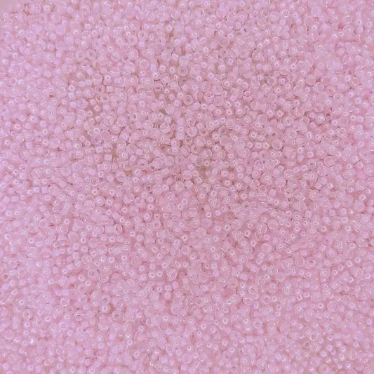 0272 - 10g Size 11/0 Miyuki seed beads in Pink lined Crystal AB