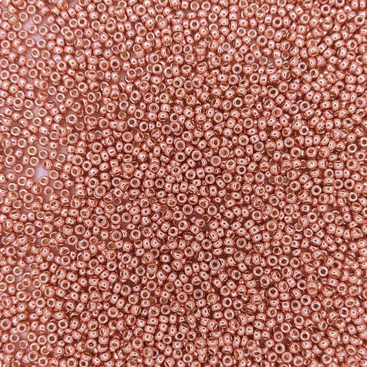 5103 - 10g Size 11/0 Miyuki seed beads in Duracoat Galvanised Bright Copper