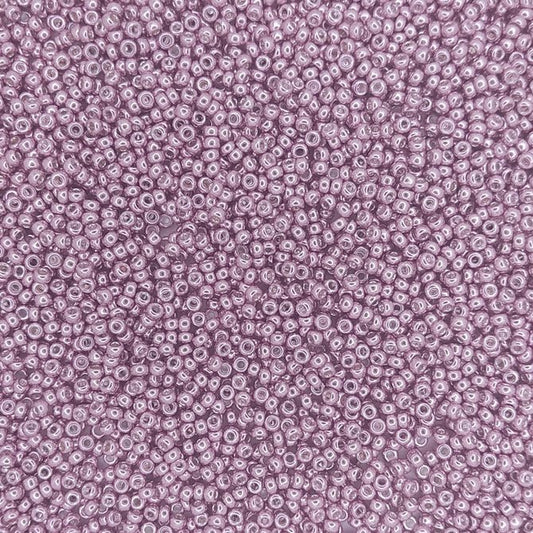 1061L - 10g Size 11/0 Miyuki seed beads in Galvanised Light Rose