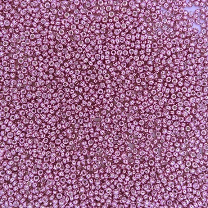 1061 - 50g Size 11/0 Miyuki seed beads in Galvanised Rose