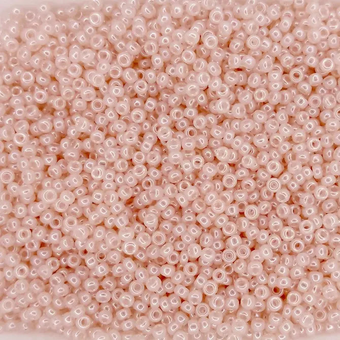 0519 - 10g Size 11/0 Miyuki seed beads in Pink Pearl Ceylon