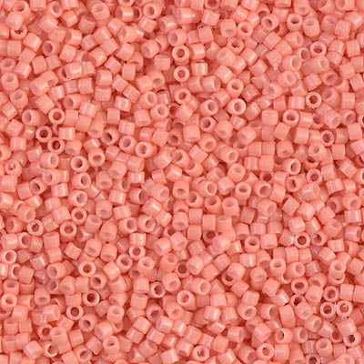 DB2112 - 1g Size 11/0 delicas in Duracoat Opaque Dark Salmon