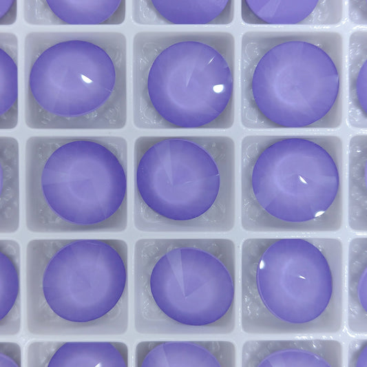 12mm rivoli in Crystal Violet (Aurora)