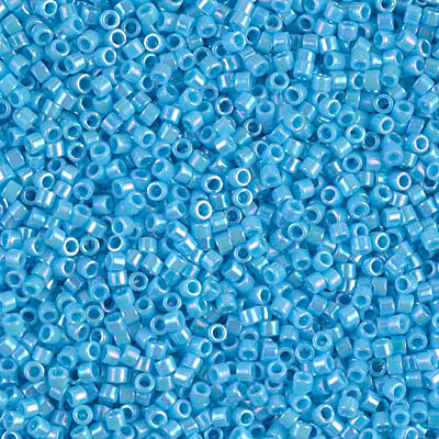 DB0164 - 1g Size 11/0 delicas in Opaque Turquoise AB