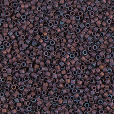 DB0312 - 5g Size 11/0 delicas in Matt Metallic Copper