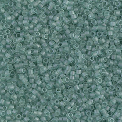 DB0385 - 25g Size 11/0 delicas in Matt Sea Glass Green