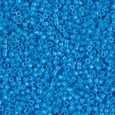 DB0659 - 1g Size 11/0 delicas in Opaque Capri Blue