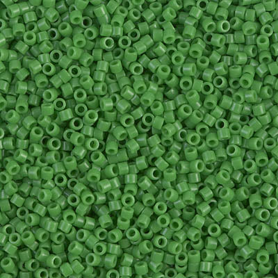 DB0724 - 25g Size 11/0 delicas in Opaque Green