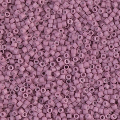 DB0800 - 1g Size 11/0 delicas in Opaque Matt Rose