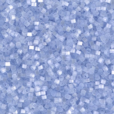DB0831 - 1g Size 11/0 delicas in Light Periwinkle Silk Satin