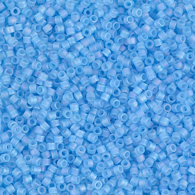 DB0861 - 1g Size 11/0 delicas in Matt Sky Blue AB