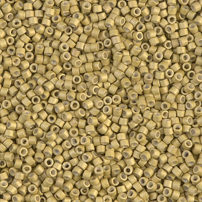 DB1164 - 1g Size 11/0 delicas in Matt Galvanised Zest