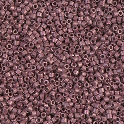DB1167 - 1g Size 11/0 delicas in Galvanised Matt Berry